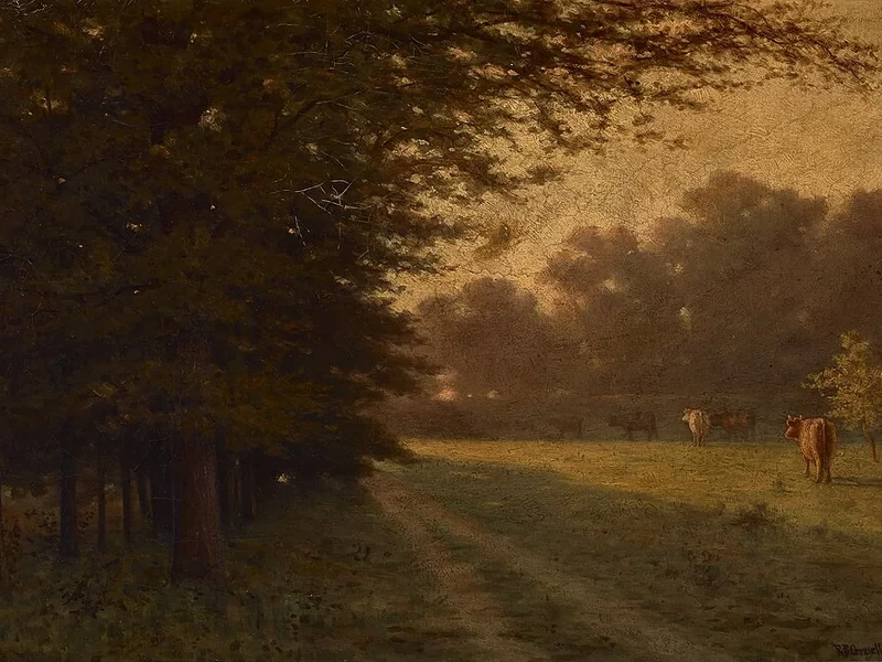 1851-Richard Buckner Gruelle - Paesaggio dell'Indiana (1894)